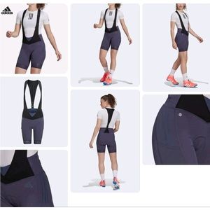NWT women’s THE PADDED ADVENTURE CYCLING BIB SHORTS W H65314 sz-M